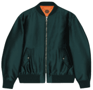 Quilted Satin Jacket